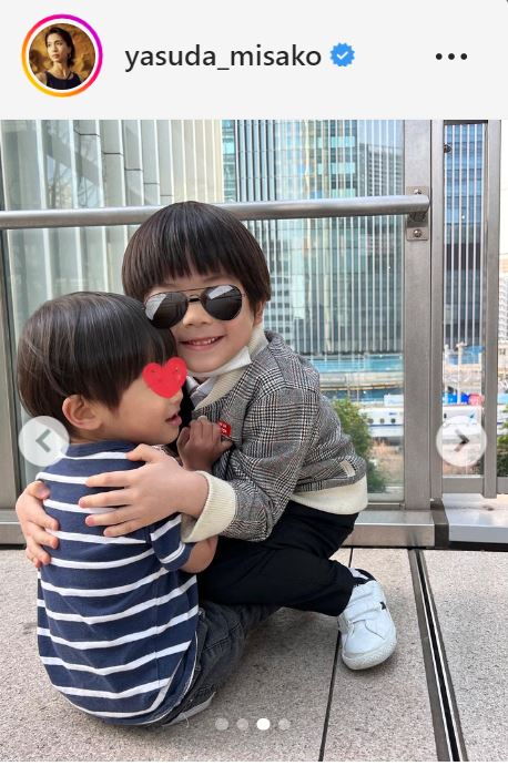 安田美沙子のインスタグラムより