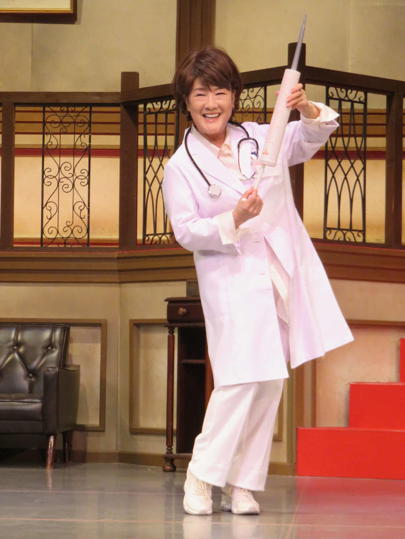 音楽劇「オルガンズ」に主演する川中美幸