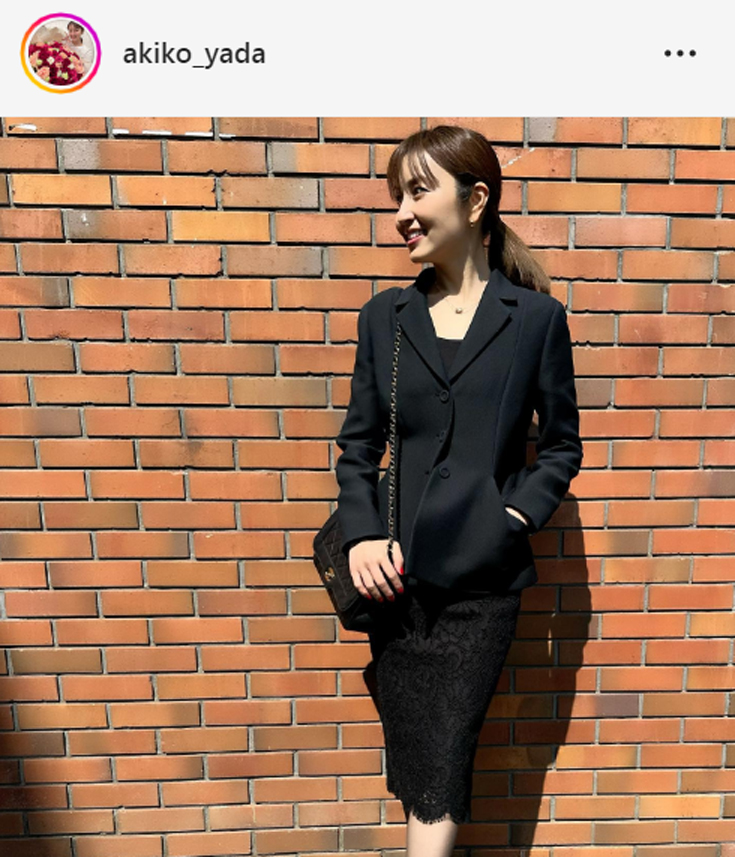 矢田亜希子のインスタグラムから