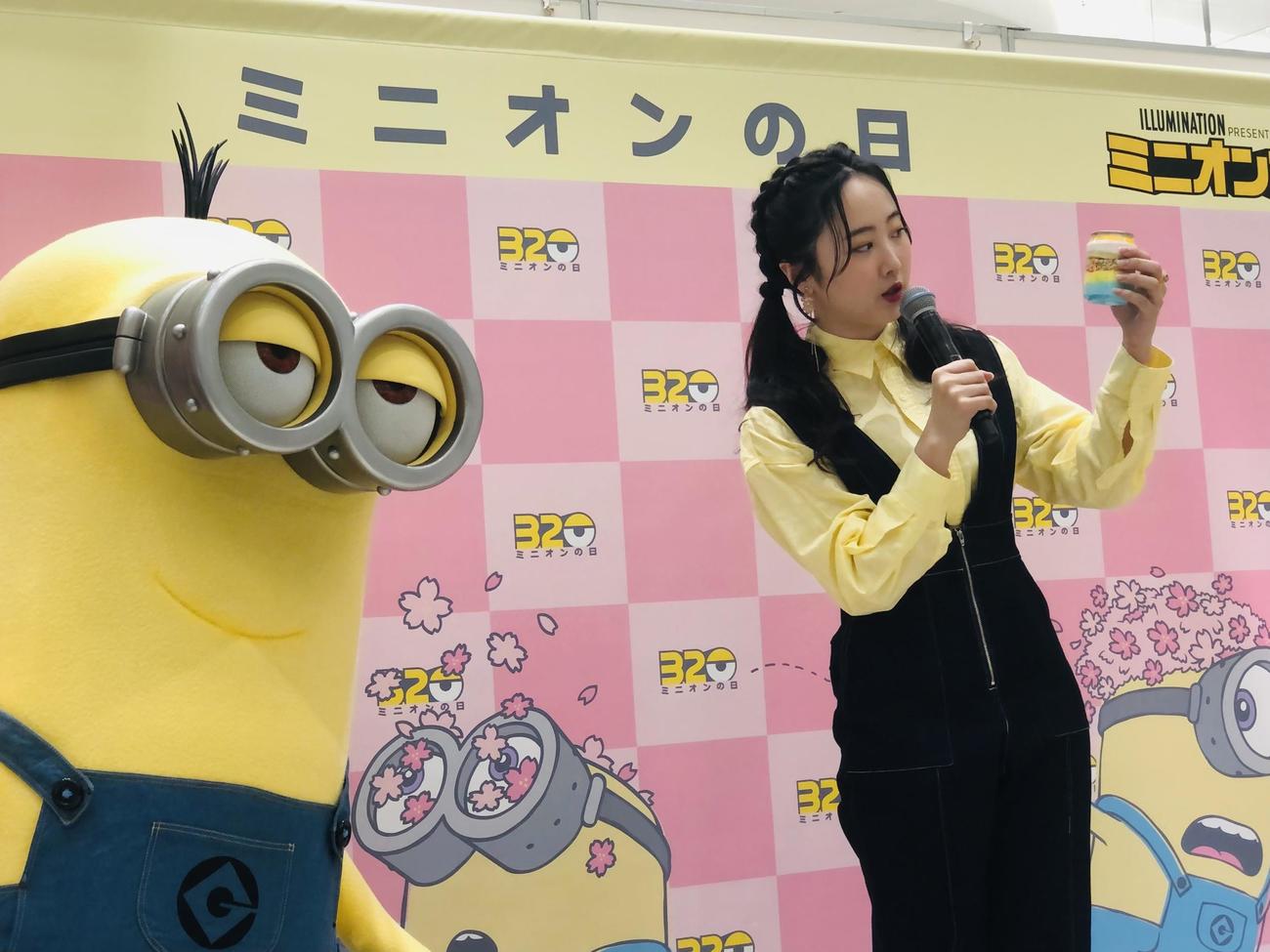 大阪・難波で行われたイベントに参加した本田望結