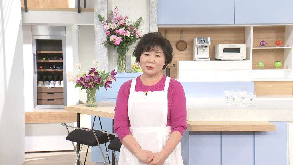 日本テレビ系料理番組「キューピー　3分クッキンング」の講師を卒業する田口成子さん