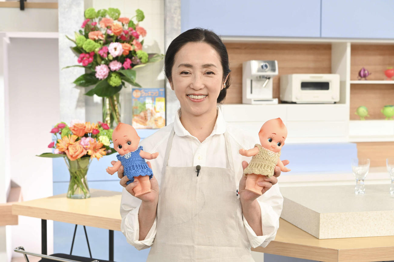 日本テレビ系料理番組「キューピー　3分クッキンング」に新たに加わる大原千鶴さん