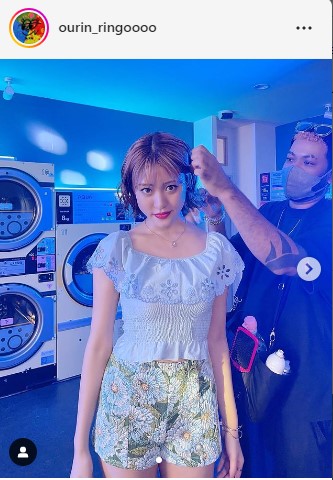 王林のインスタグラムから