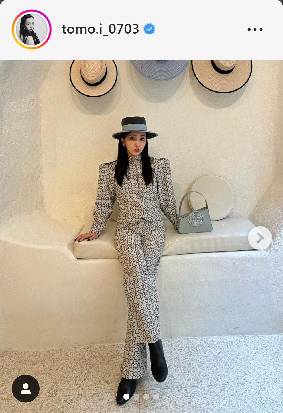 板野友美のインスタグラムから