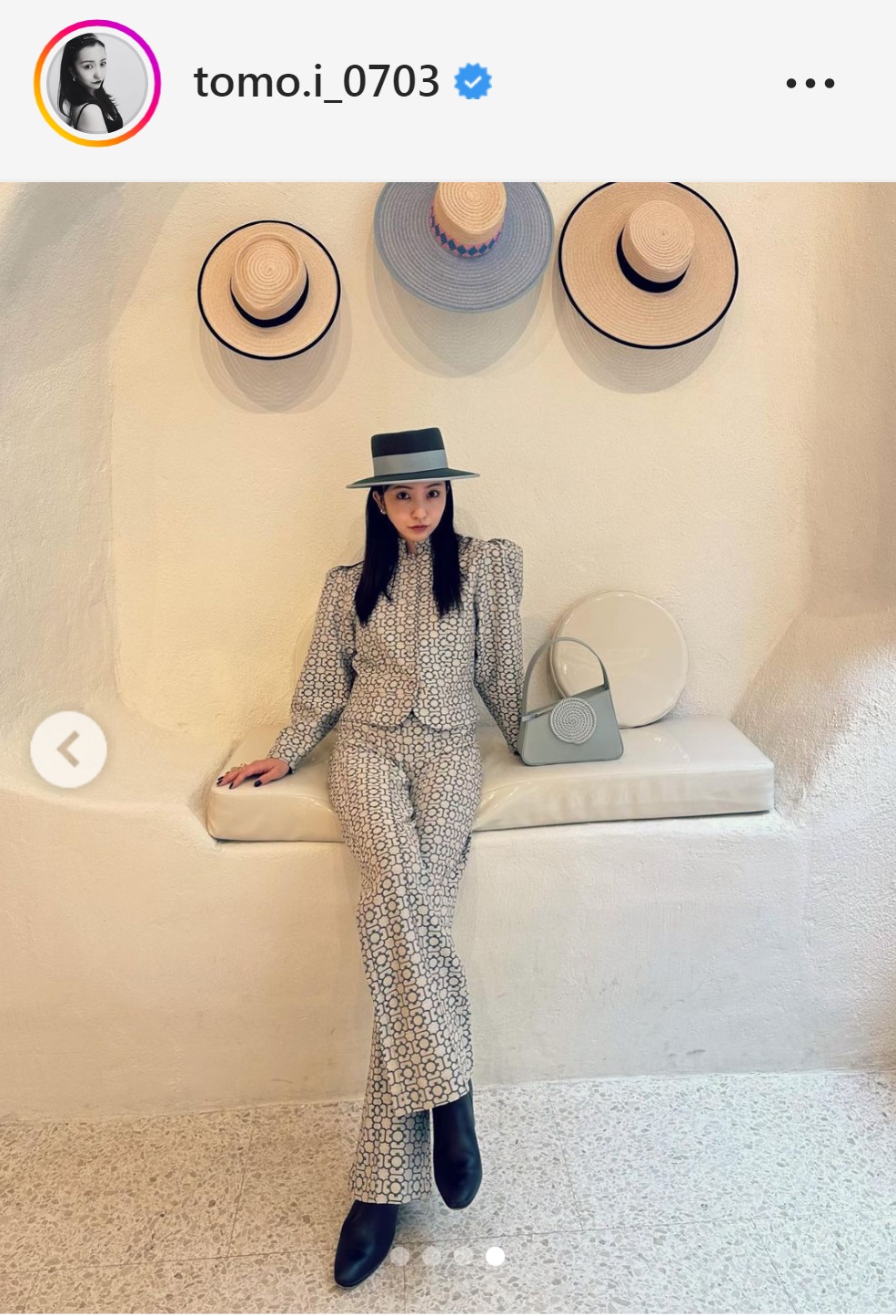 板野友美のインスタグラムから