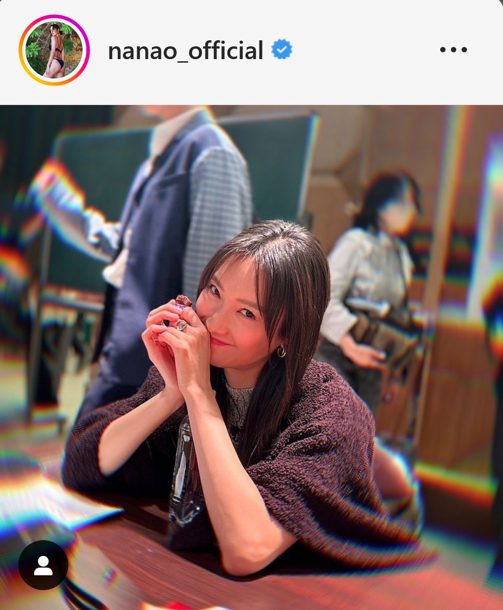 菜々緒インスタグラムから