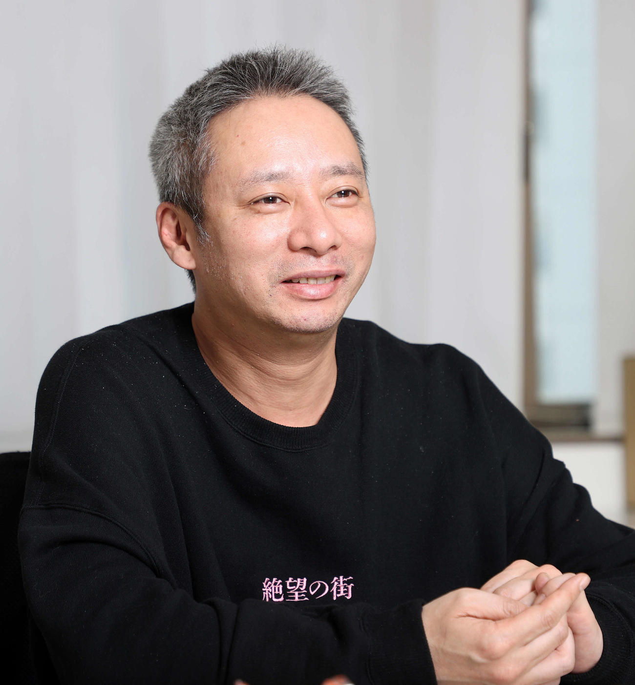 映画「三茶のポルターガイスト」に出演した、いしだ壱成（撮影・鈴木正人）