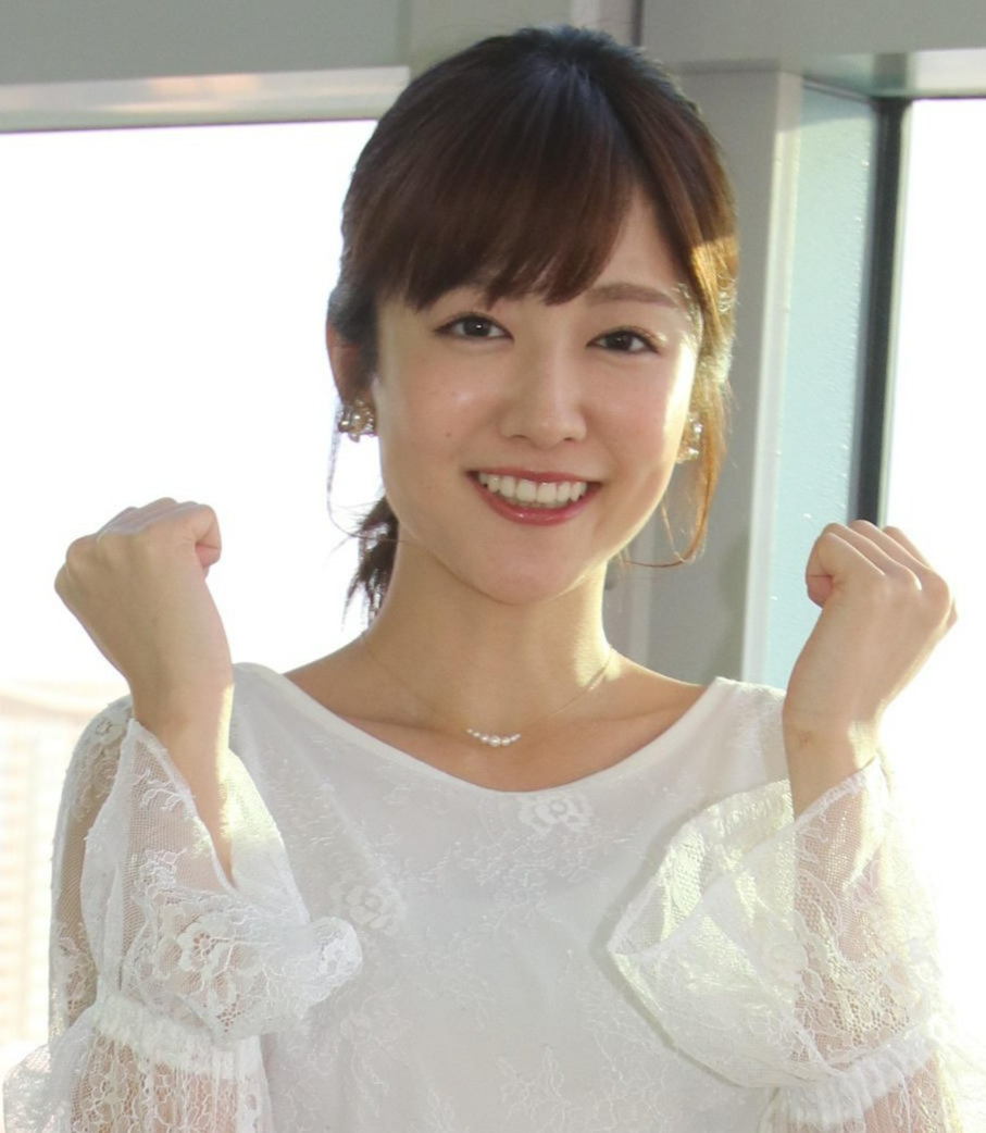 滝菜月アナウンサー（17年12月撮影）
