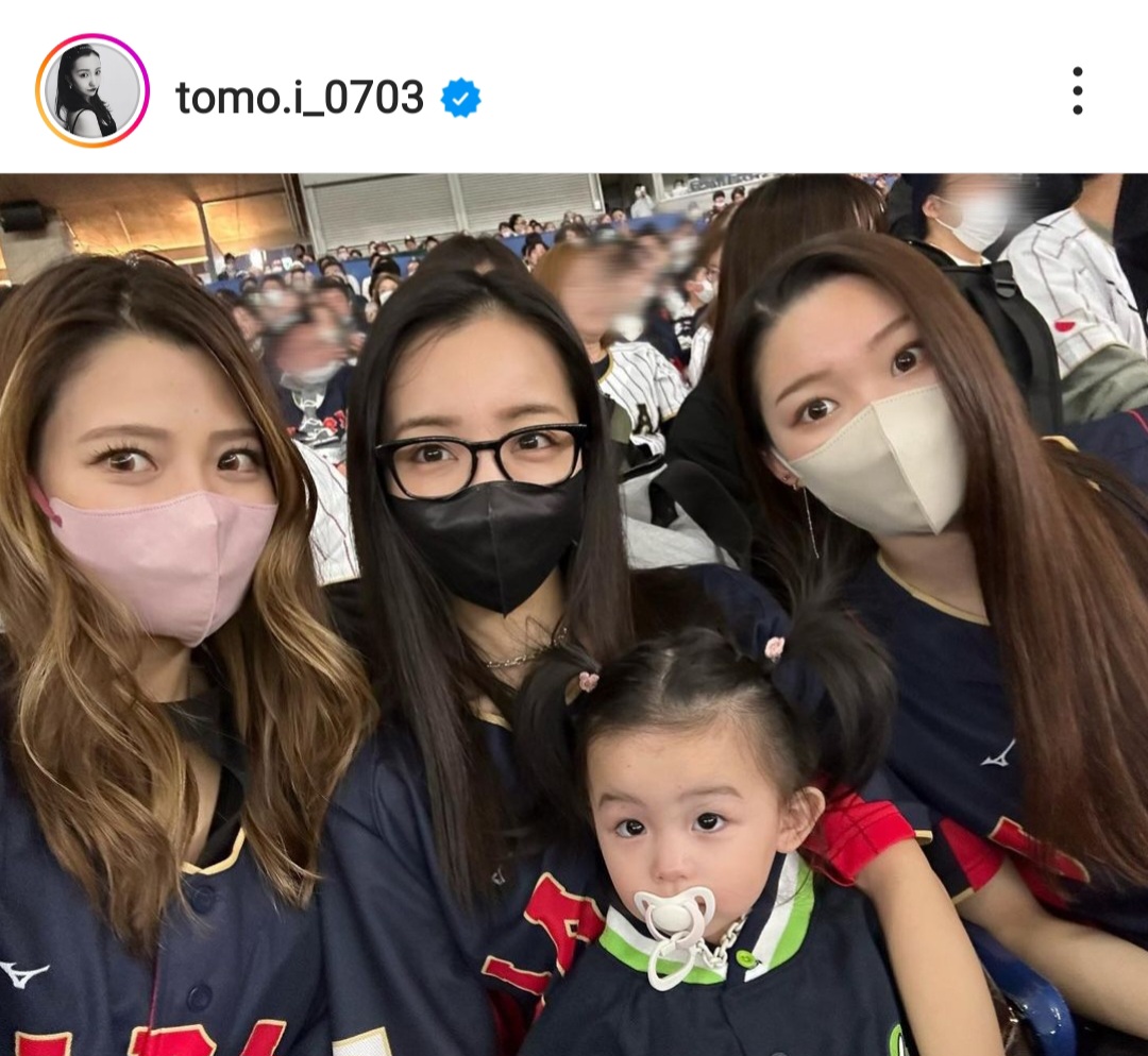 板野友美のインスタグラムから