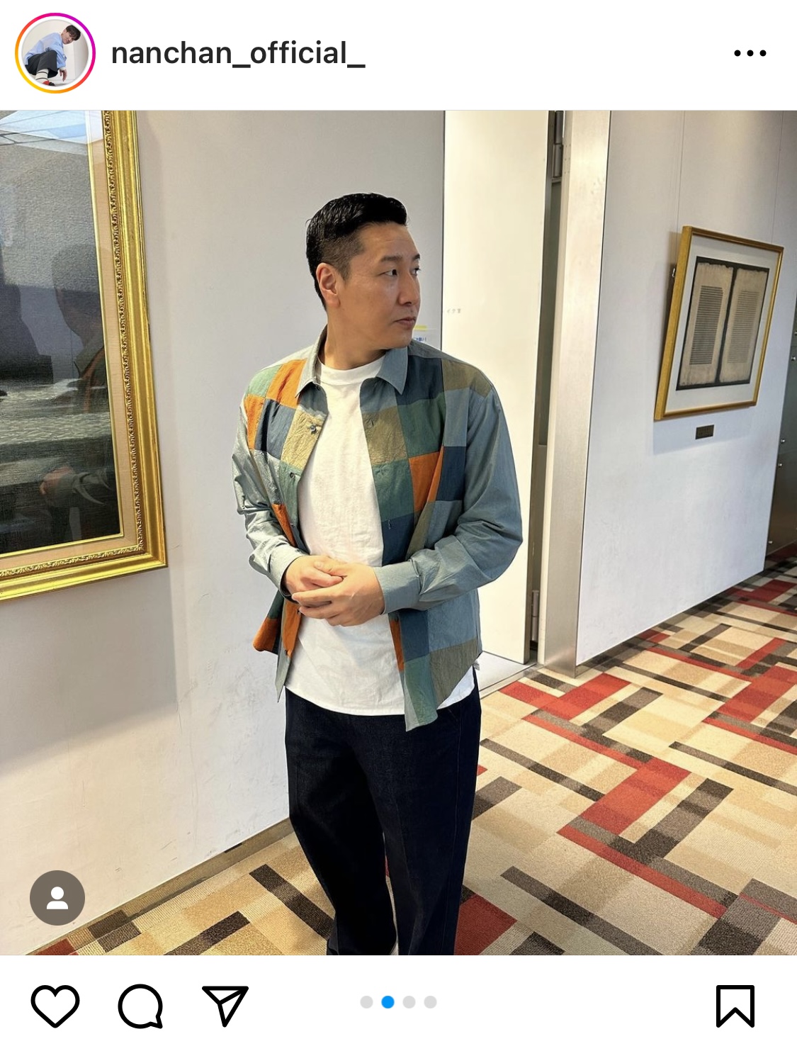 南原清隆のインスタグラムから