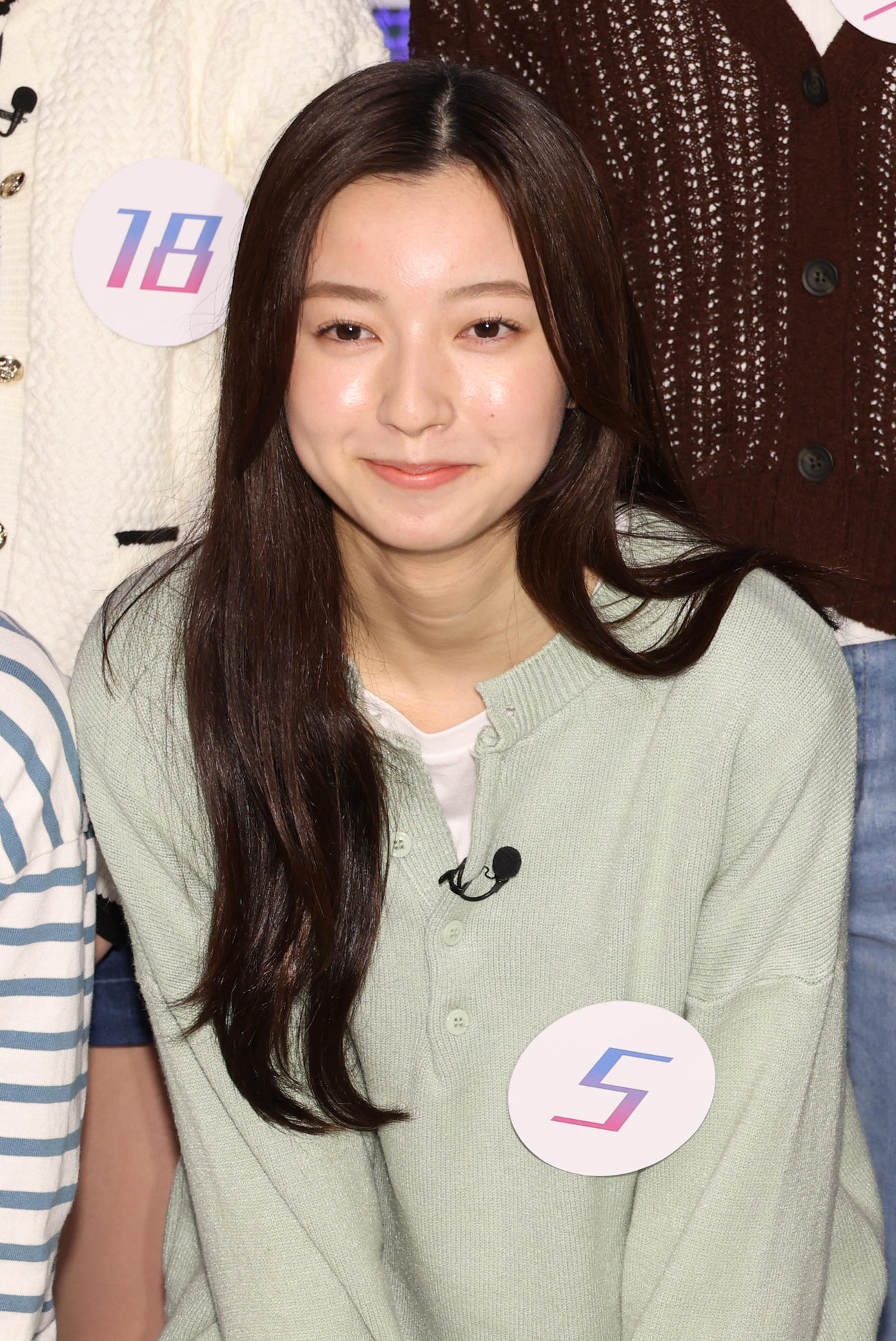 「私が女優になる日＿season3」の会見を行うファイナリストの間鍋春希さん（撮影・中島郁夫）