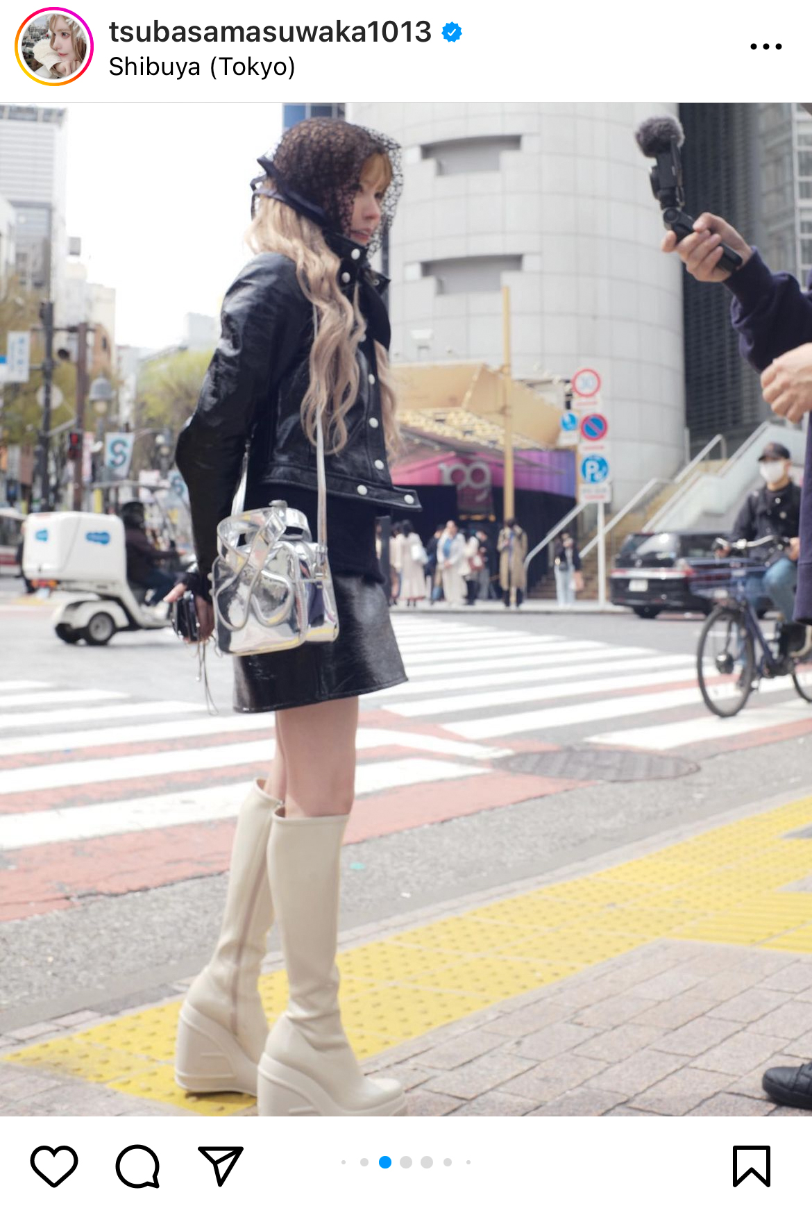 益若つばさのインスタグラムから