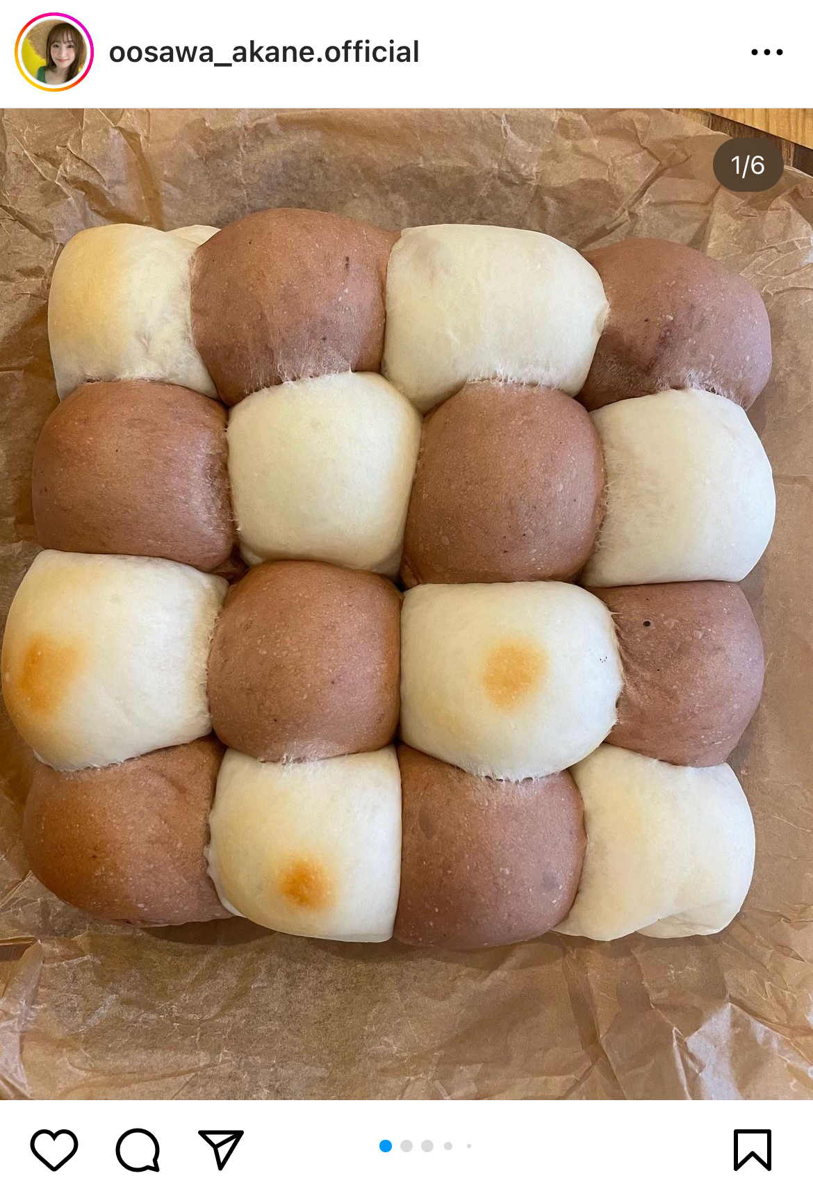 大沢あかねのインスタグラムから
