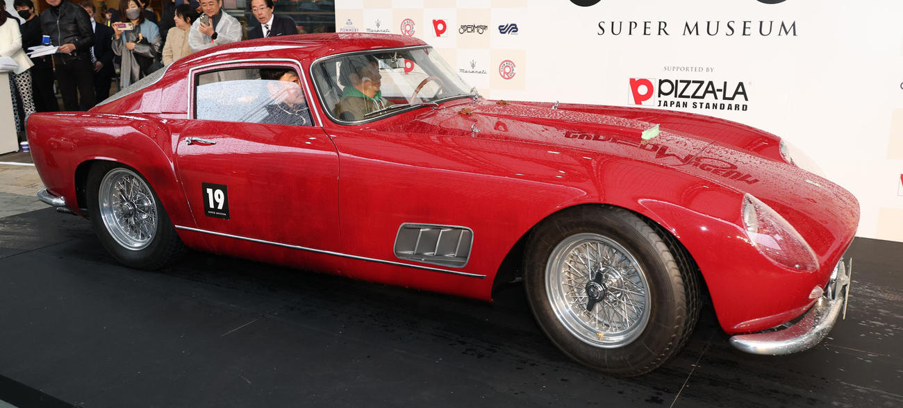 １９５７年式フェラーリ　２５０ＧＴ　ベルリネッタＴｄＦ（撮影・中島郁夫）