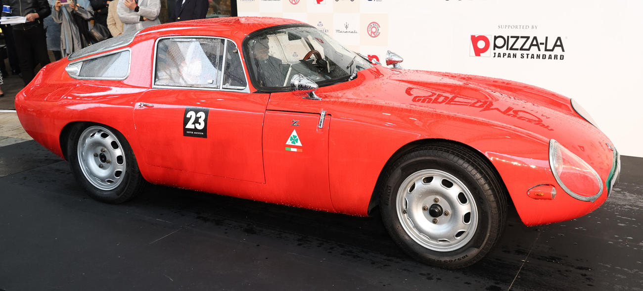 １９６４年式アルファロメオ　ＴＺ１（撮影・中島郁夫）
