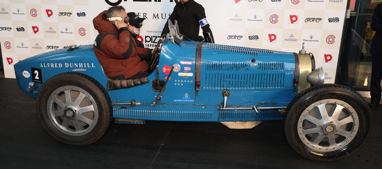 １９２７年式ブガッティ　Ｔ35Ｂ（撮影・中島郁夫）