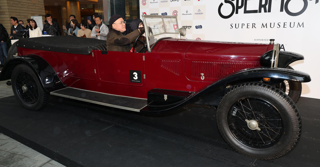 １９２８年式ランチア　ラムダ　８ａ　ルンゴ（撮影・中島郁夫）