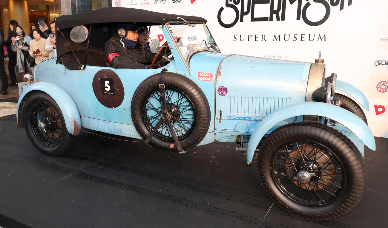 １９２８年式ブガッティ　Ｔ40ＧＳ（撮影・中島郁夫）