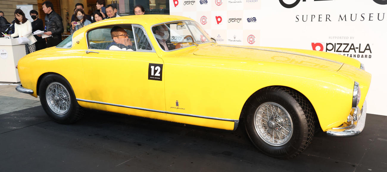 １９５４年式フェラーリ　２５０ヨーロッパ（撮影・中島郁夫）