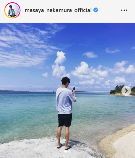 中村昌也のインスタグラムから
