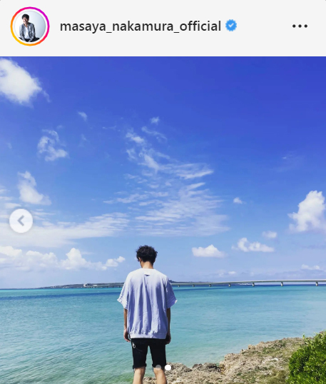 中村昌也のインスタグラムから