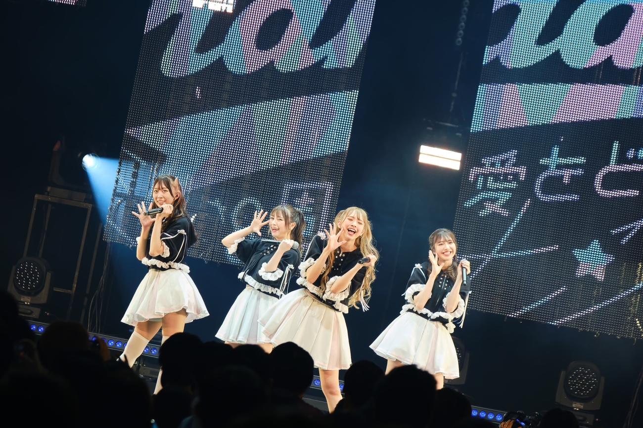 デビュー8周年ライブ「The World Standard～8周年の愛をどうぞ！～」を開催したわーすた