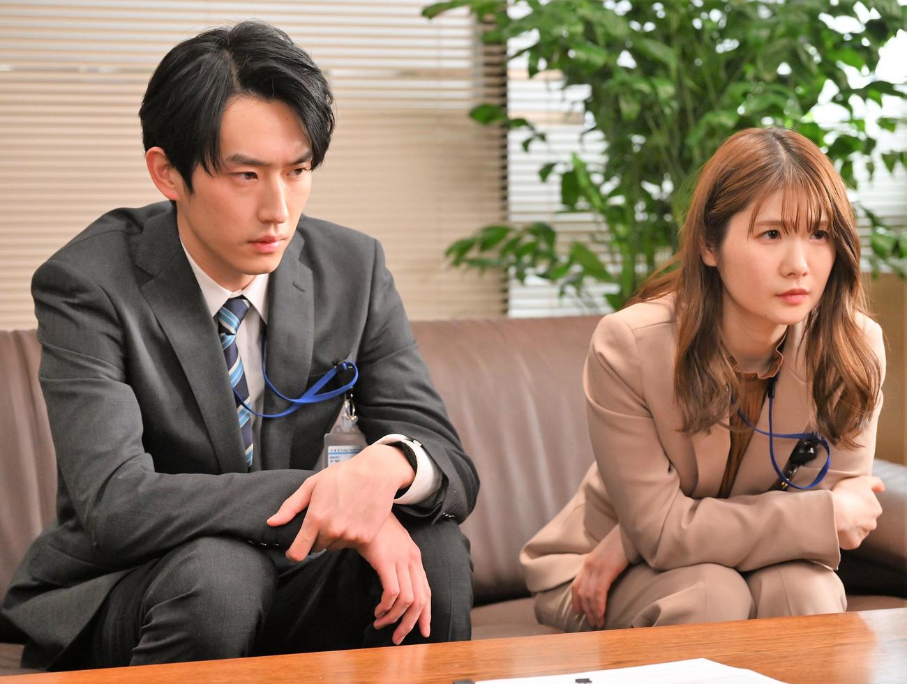 「罠の戦争」に出演する杉野遥亮、小野花梨（C）カンテレ