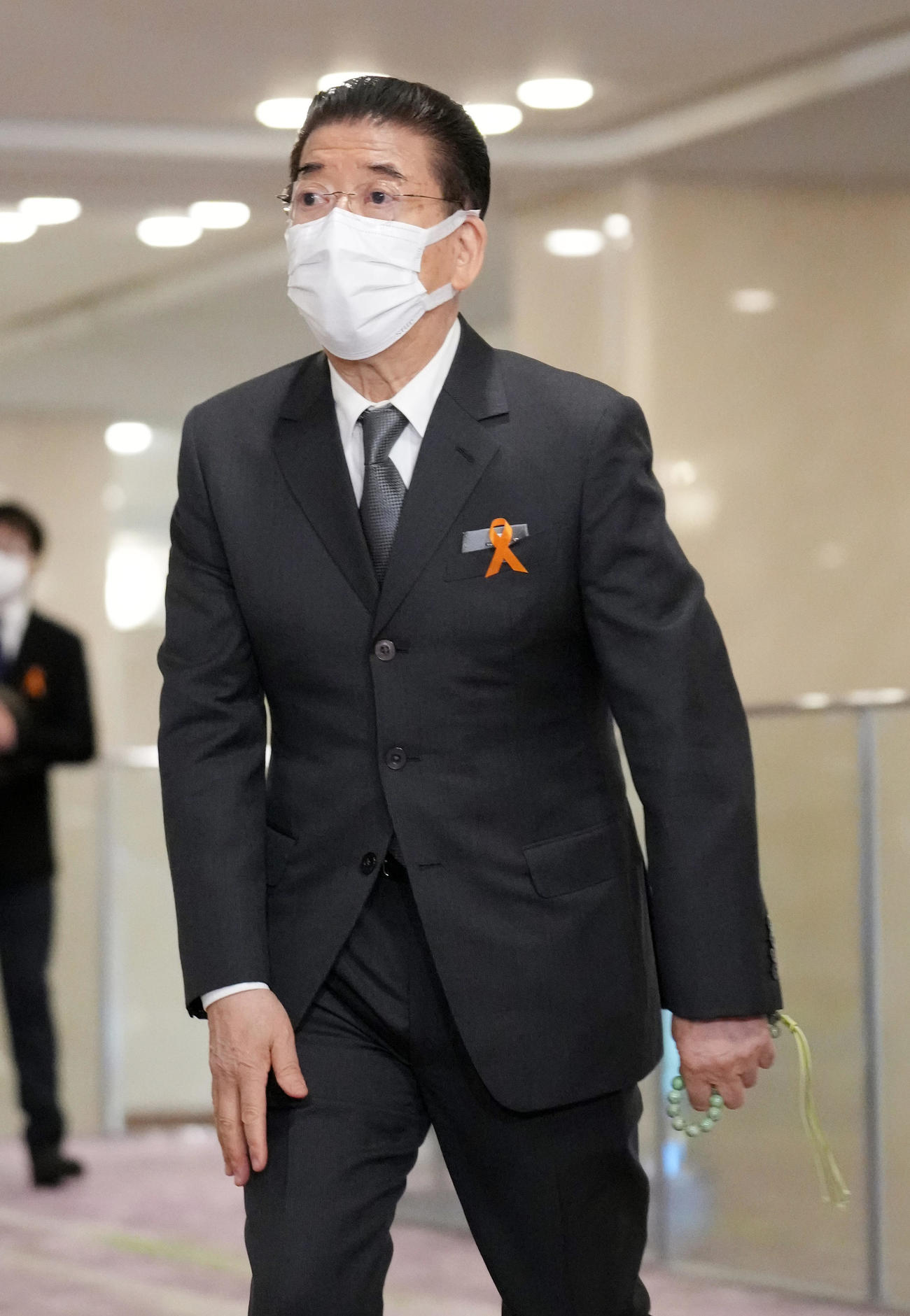 渡辺徹さんのお別れの会に参列する西川きよし（撮影・狩俣裕三）