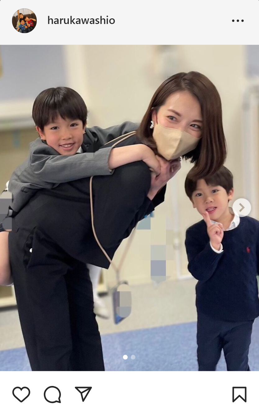 鷲尾春果のインスタグラムから