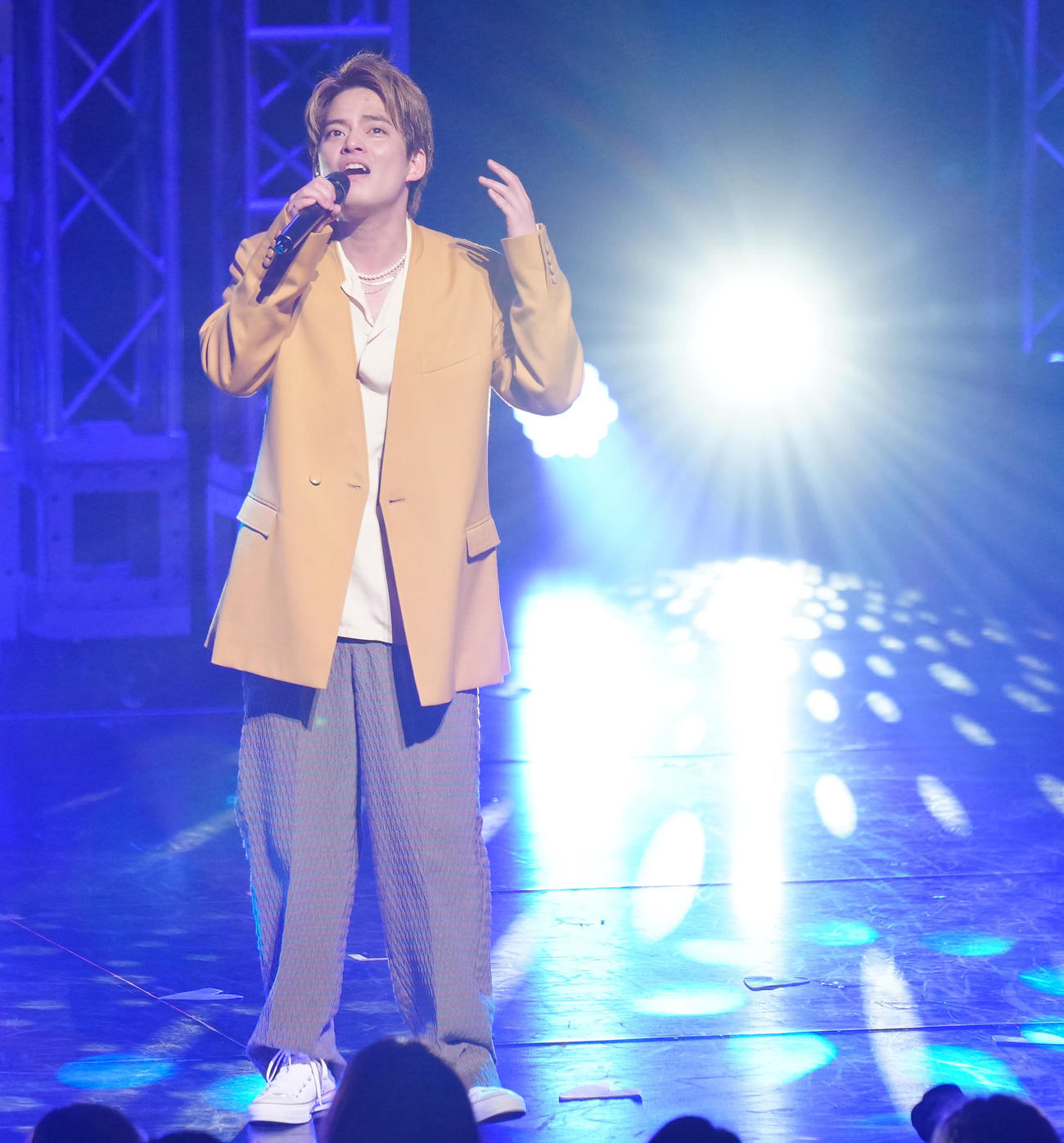 ソロデビュー10周年コンサートツアーで熱唱する中山優馬（撮影・垰建太）