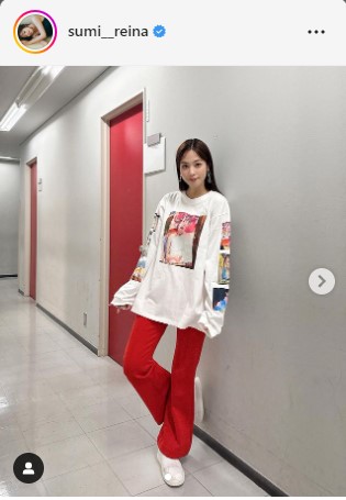 鷲見玲奈のインスタグラムから