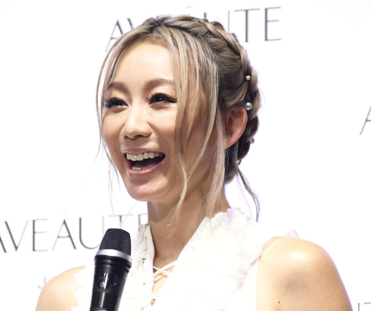 倖田來未（2021年10月撮影）