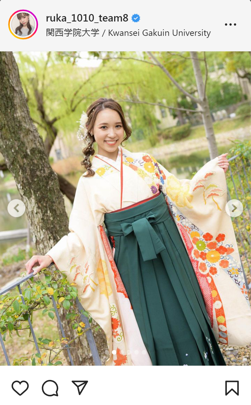 山本瑠香のインスタグラムから