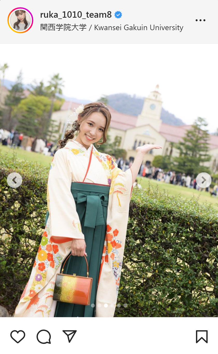 山本瑠香のインスタグラムから