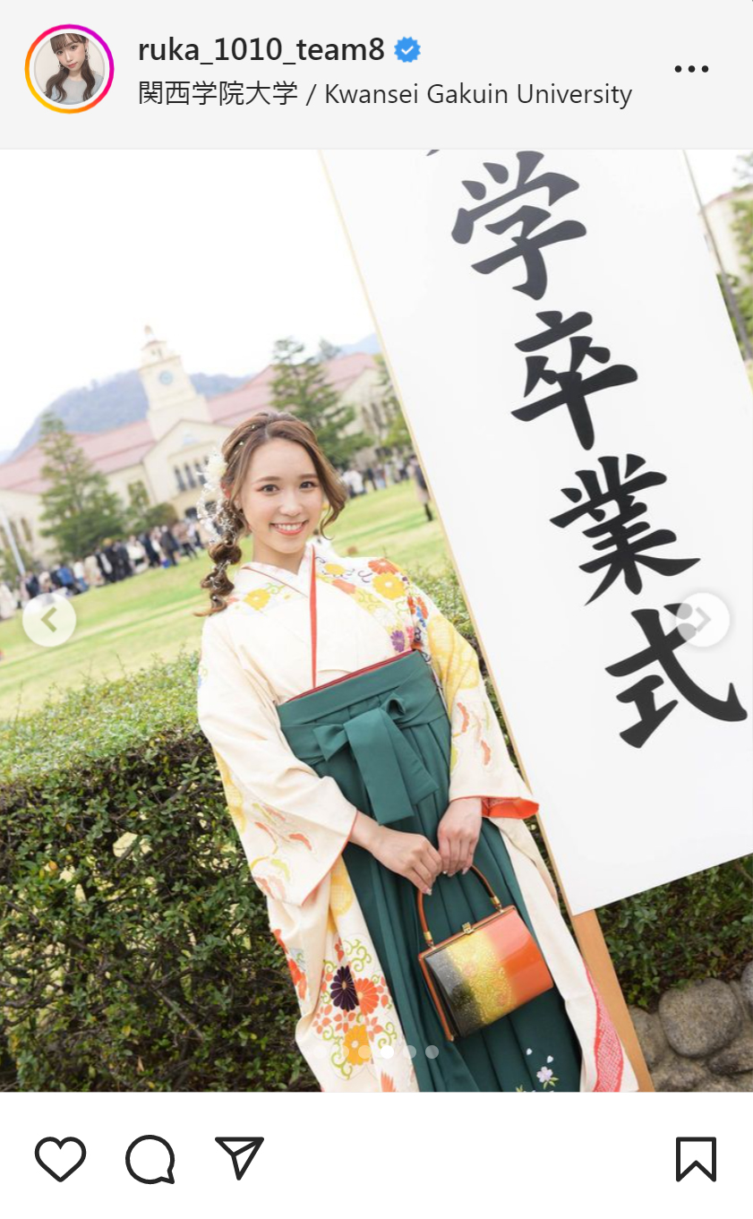 山本瑠香のインスタグラムから