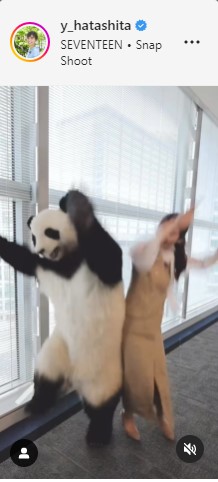 畑下由佳アナウンサーのインスタグラムから