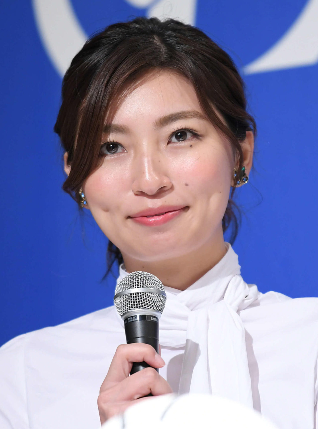 日本テレビの畑下由佳アナウンサー（2019年11月撮影）