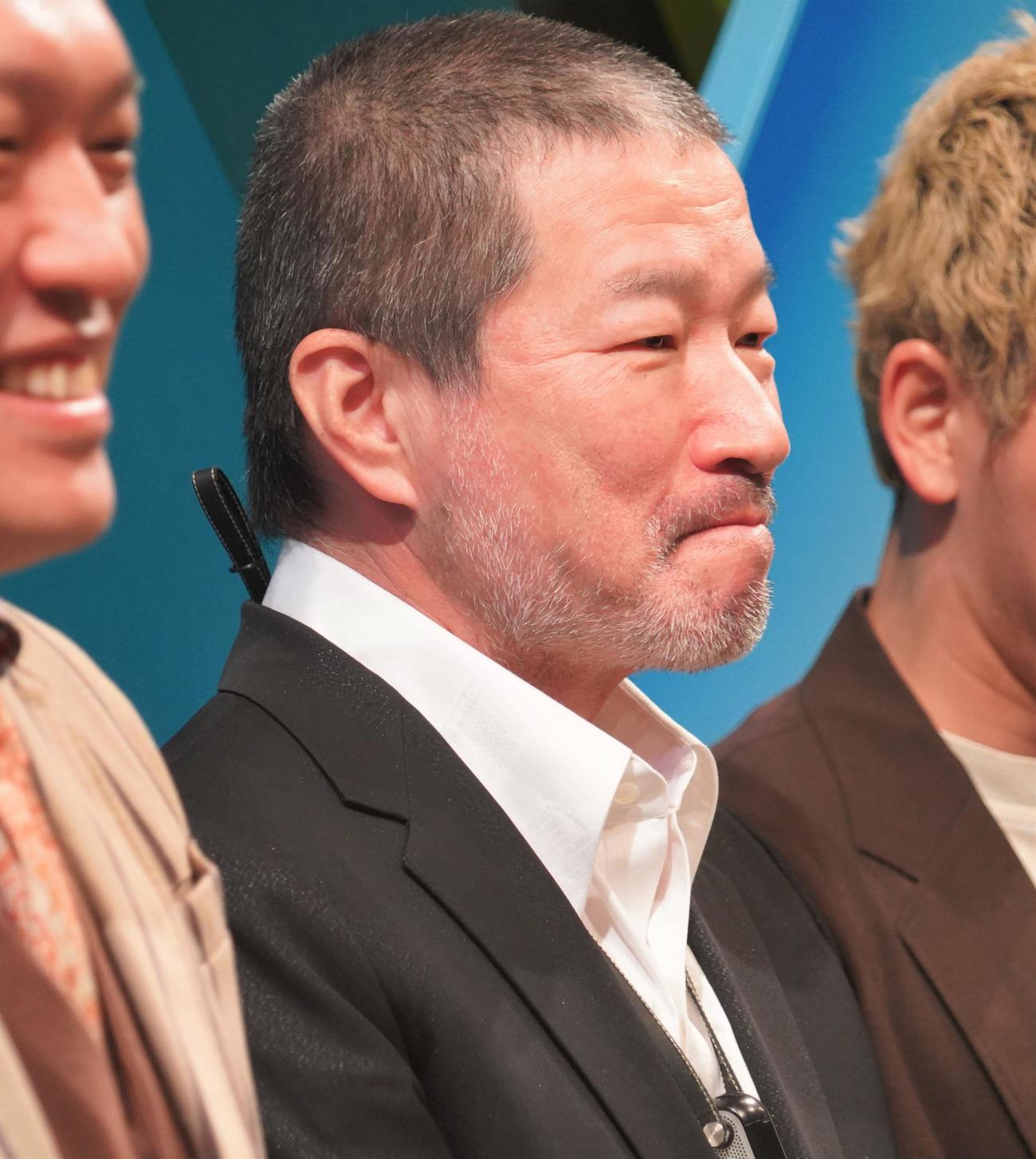 吉本興業の創業110周年の公演「特別公演　お客様に感謝の日」に出演した木村祐一（撮影・佐藤成）