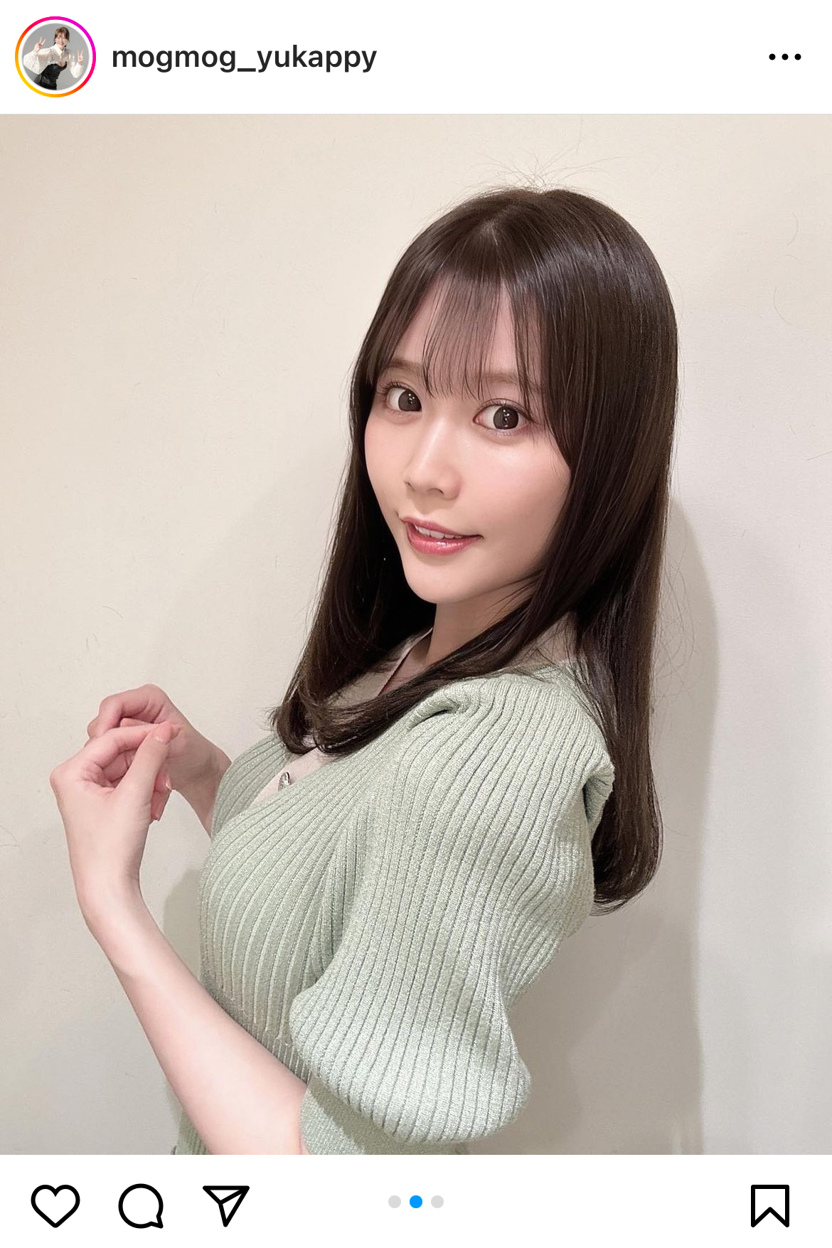 小日向ゆかのインスタグラムから