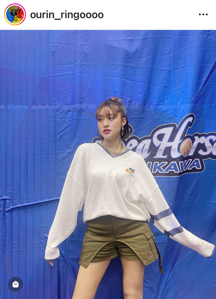 王林のインスタグラムから