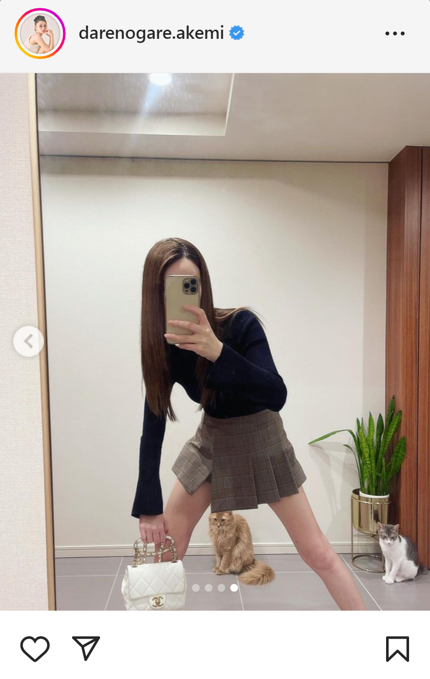 ダレノガレ明美のインスタグラムから