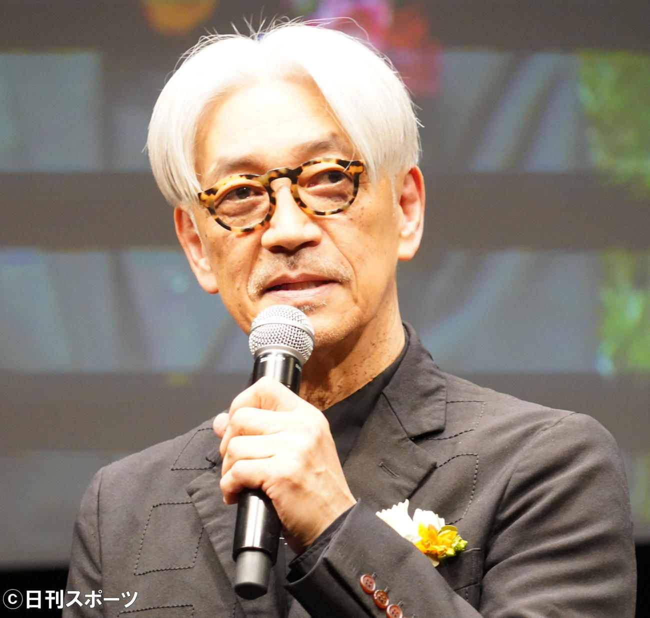 坂本龍一さん（2020年撮影）