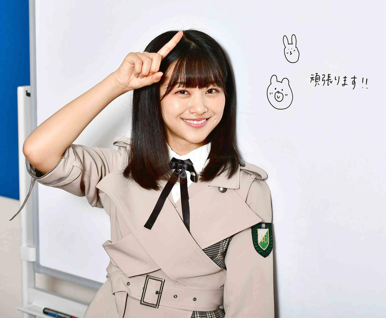 元櫻坂46の原田葵（2019年8月撮影）