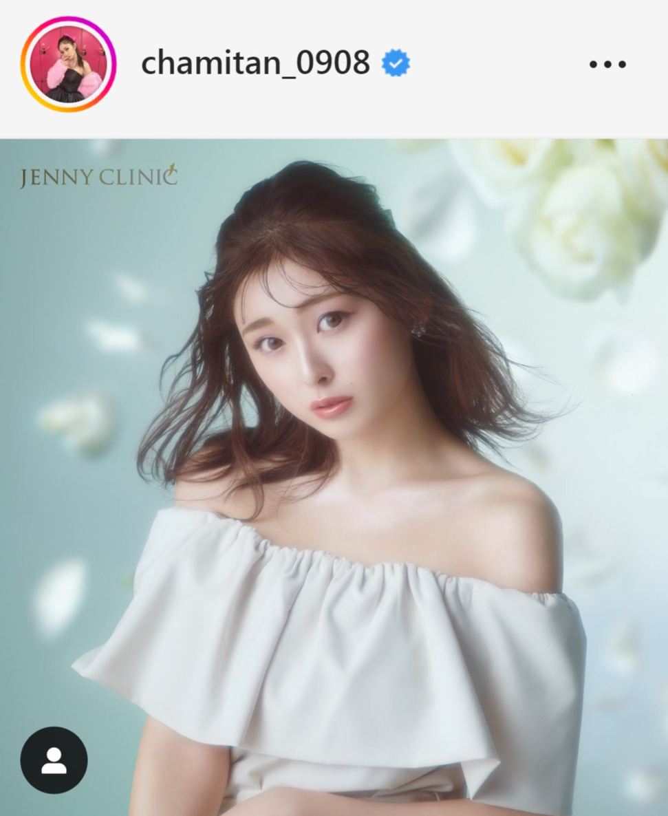 ゆうちゃみのインスタグラムから