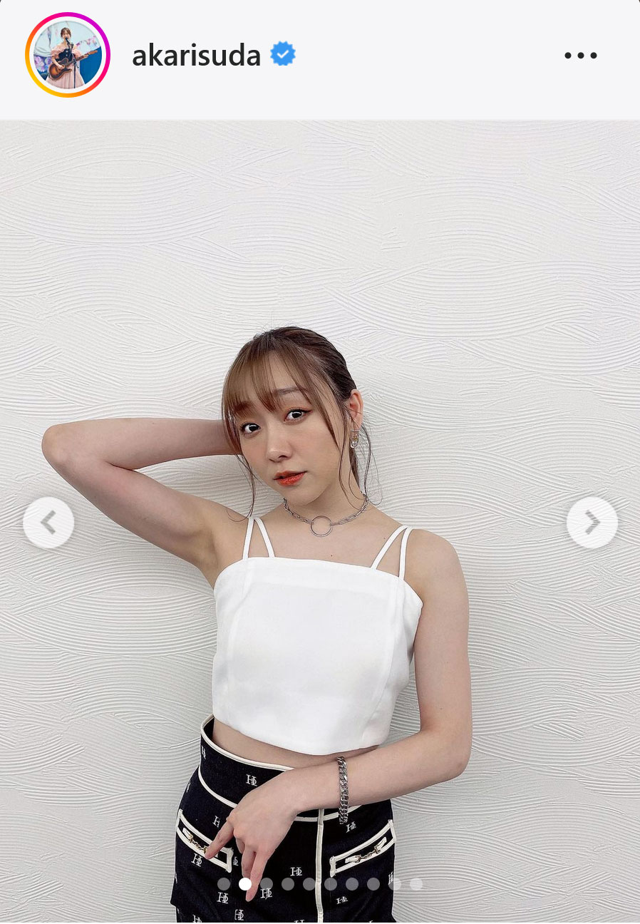 須田亜香里のインスタグラムから