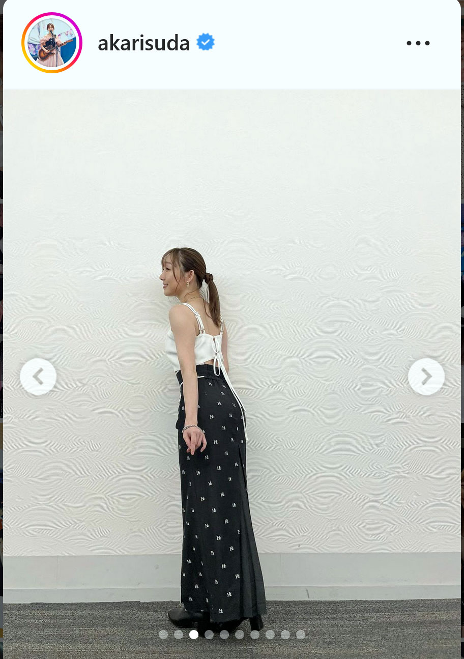 須田亜香里のインスタグラムから