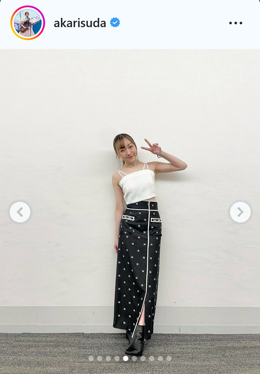 須田亜香里のインスタグラムから