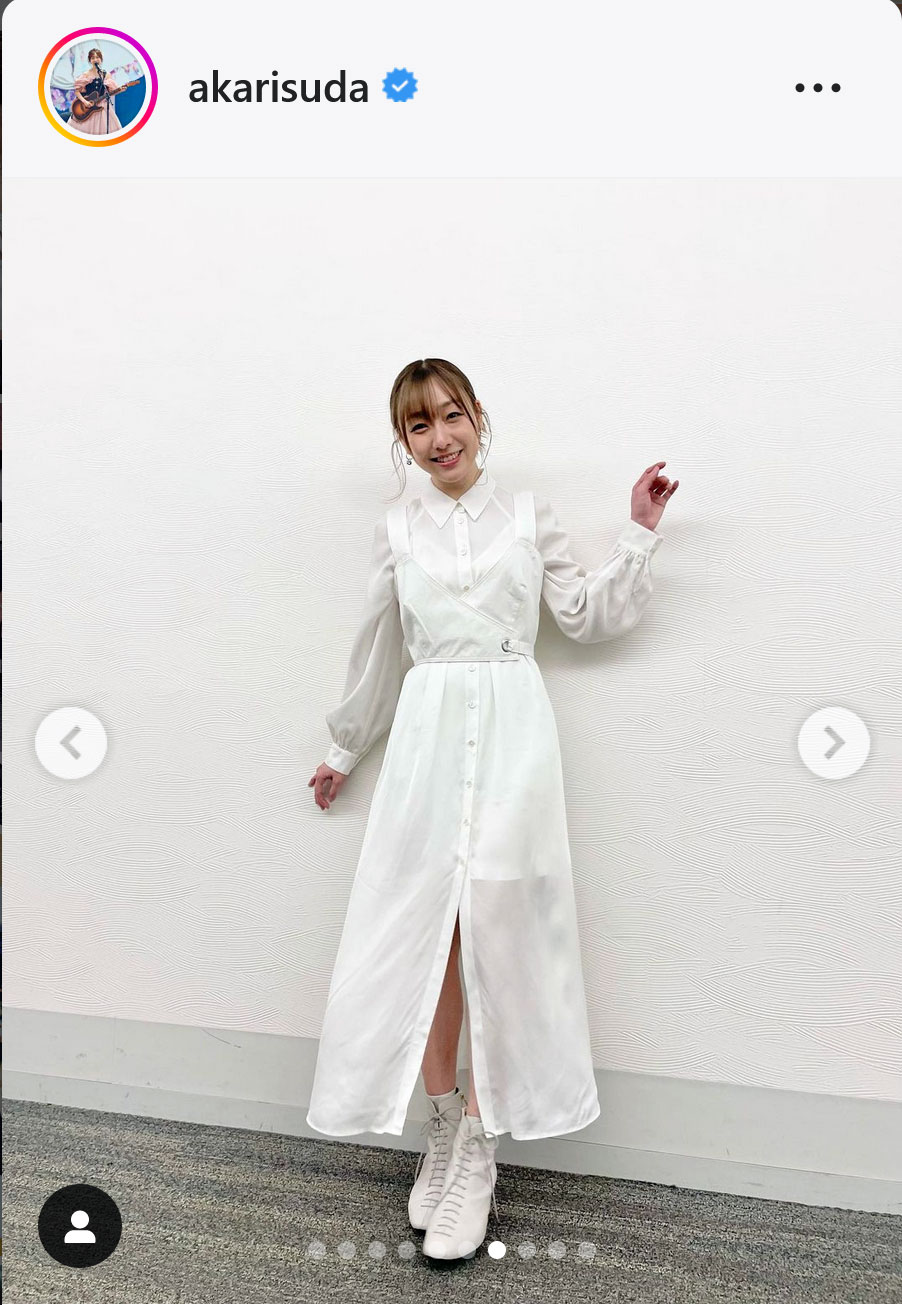 須田亜香里のインスタグラムから