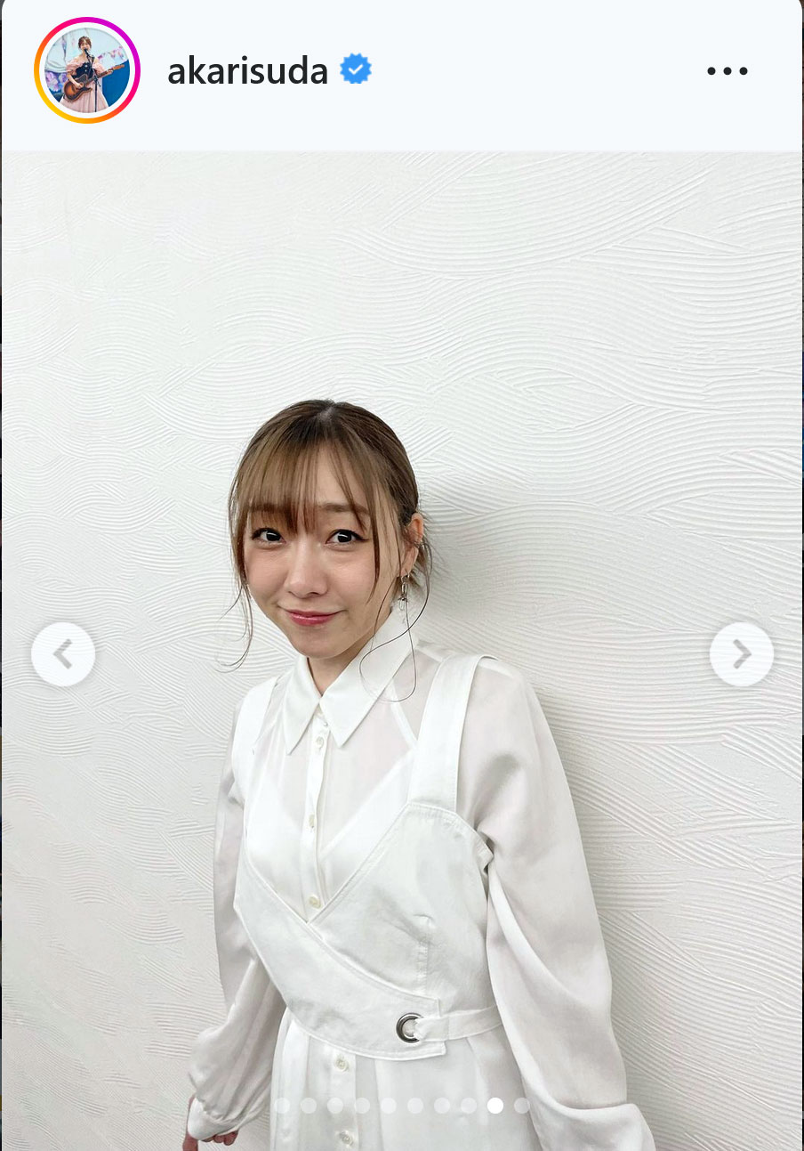 須田亜香里のインスタグラムから