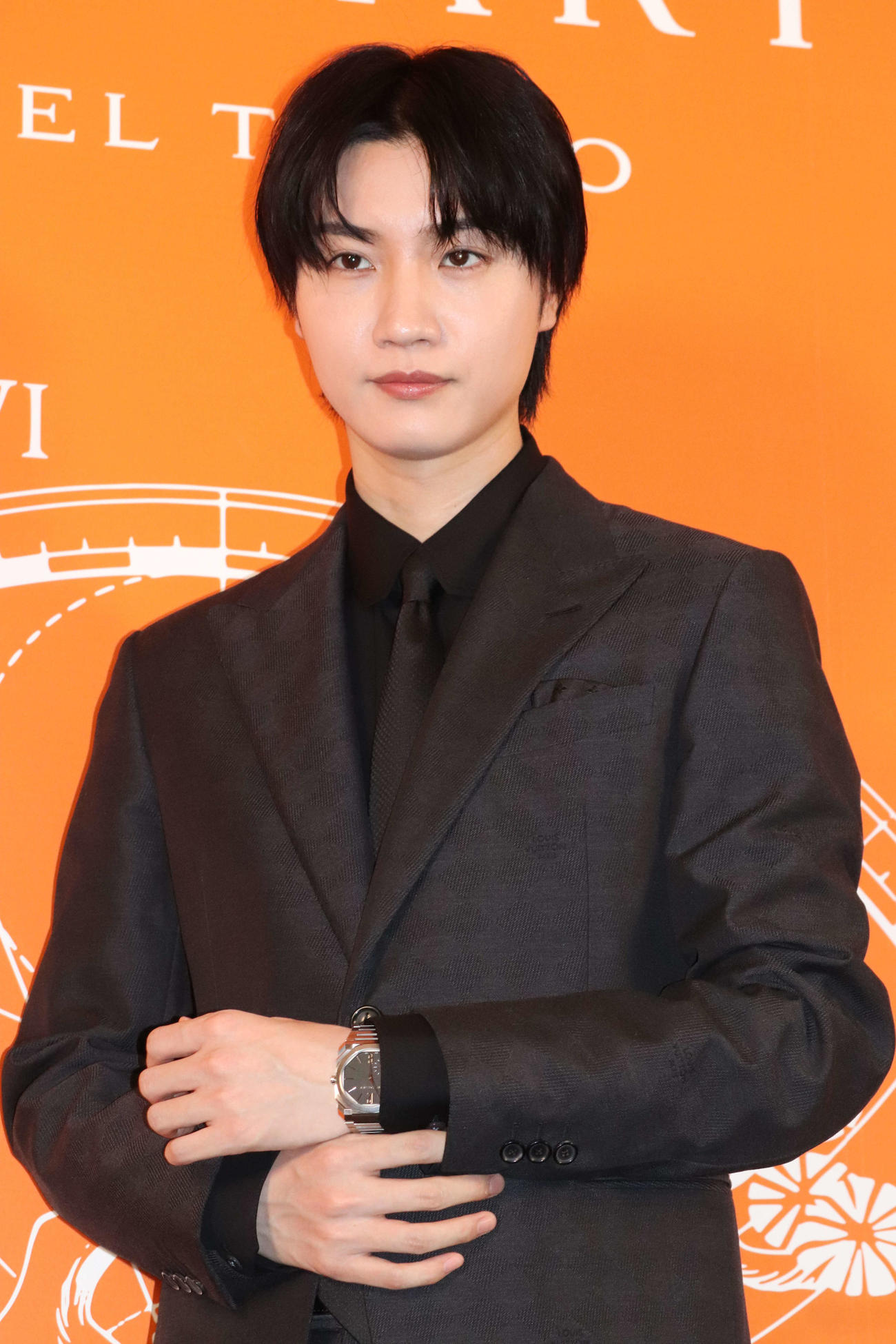 「ブルガリホテル東京」オープニングバーティーに登壇した桜田通（撮影・加藤理沙）
